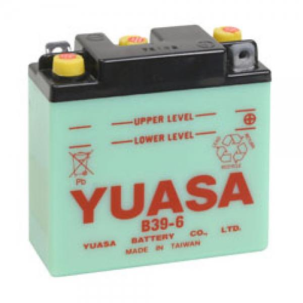 BATTERIA MOTO D'EPOCA 6V 7AH B39-6 (BM104)  Sos Battery vendita batterie  online a prezzi scontati.