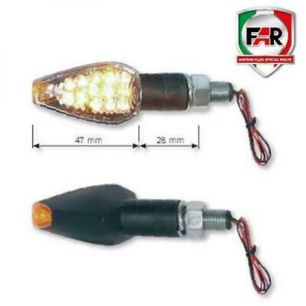 Kier coppia frecce a led nere Lampa, frecce moto